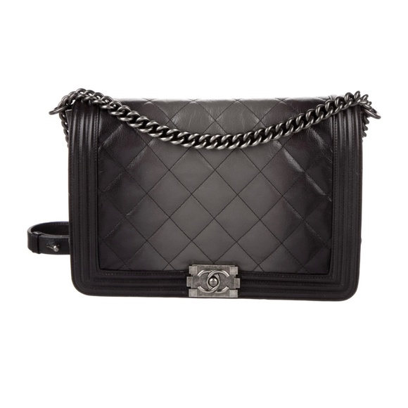 CHANEL Handbags - Chanel XL Ombre boy bag